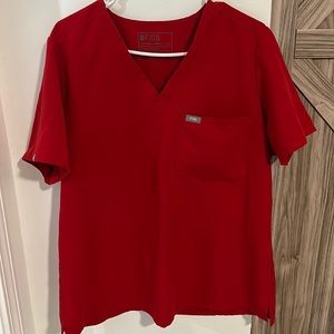 Figs XL scrub top only